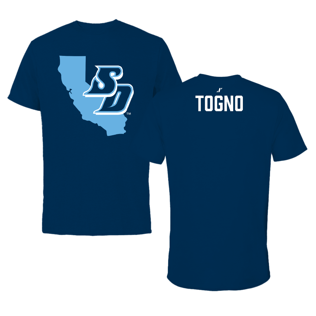 University of San Diego Dance Navy State Tee - Ivana Togno