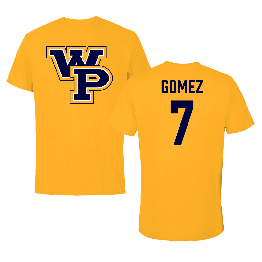 William Penn University Baseball Gold Tee - #7 Hunter Gomez