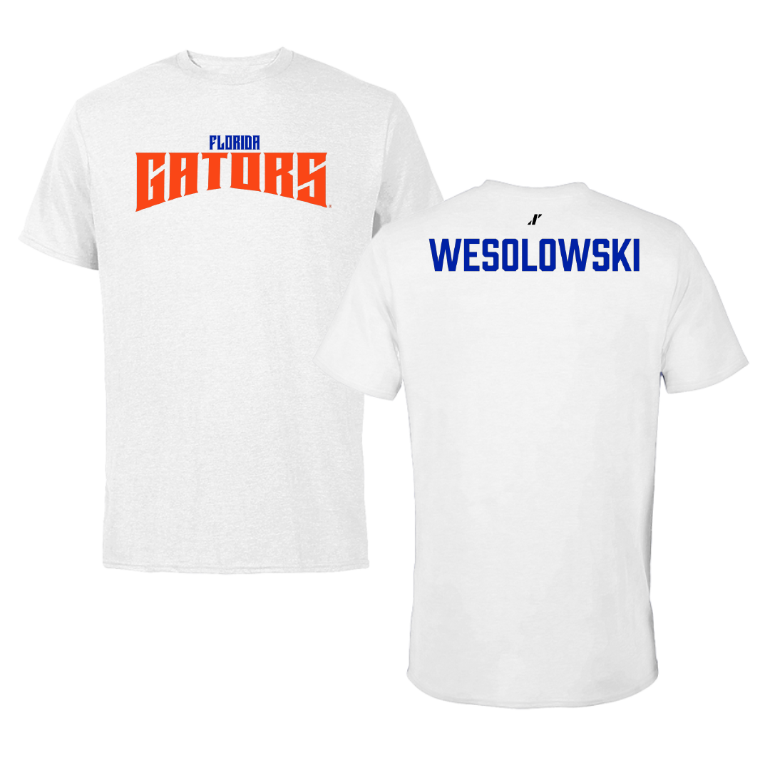 University of Florida Softball White Classic Tee - Ella Wesolowski