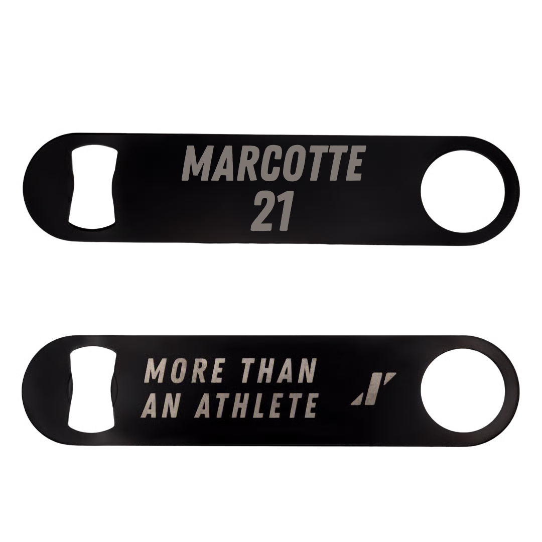 Baseball Black Bottle Opener - #21 Eli Marcotte