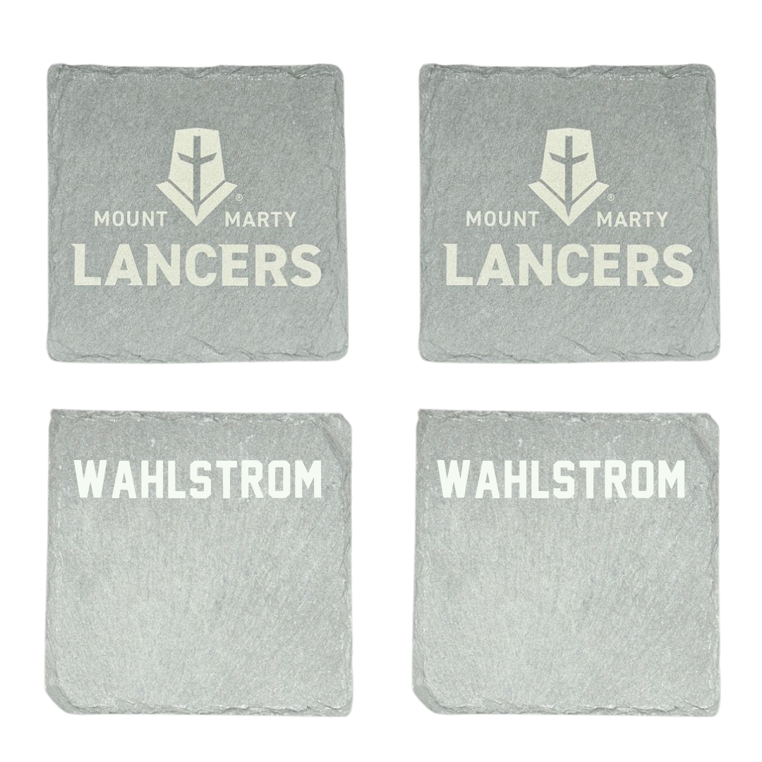 Mount Marty University TF and XC Stone Coaster (4 Pack)  - Josey Wahlstrom