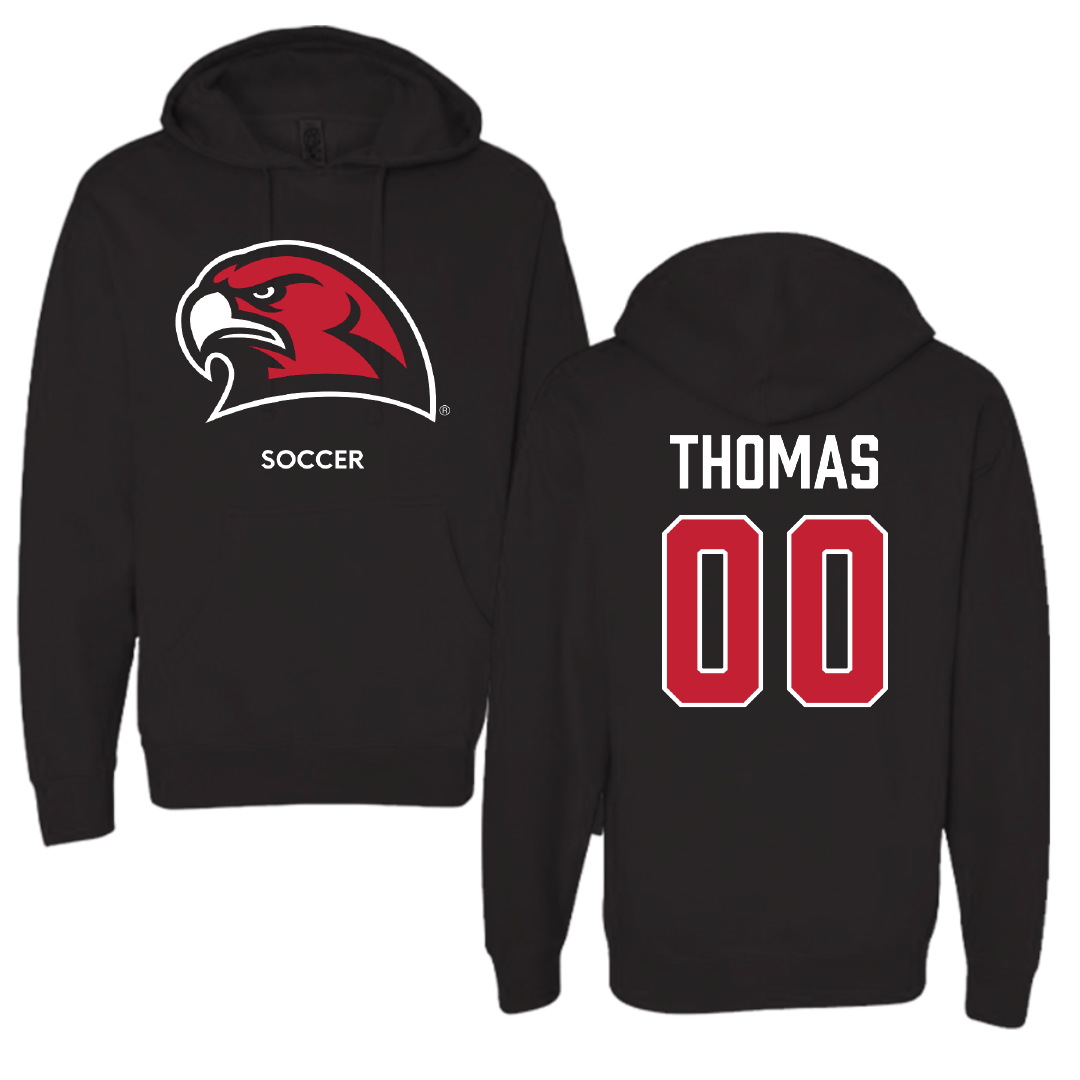 Miami University (Ohio) Soccer (W) Black Hoodie - #00 Mallory Thomas