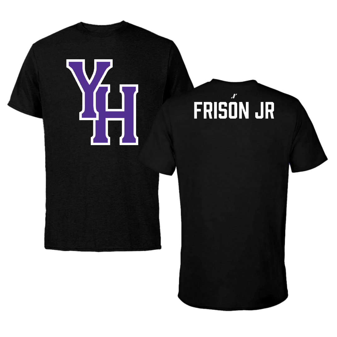 Young Harris College TF and XC Black Tee - Stacy Frison Jr