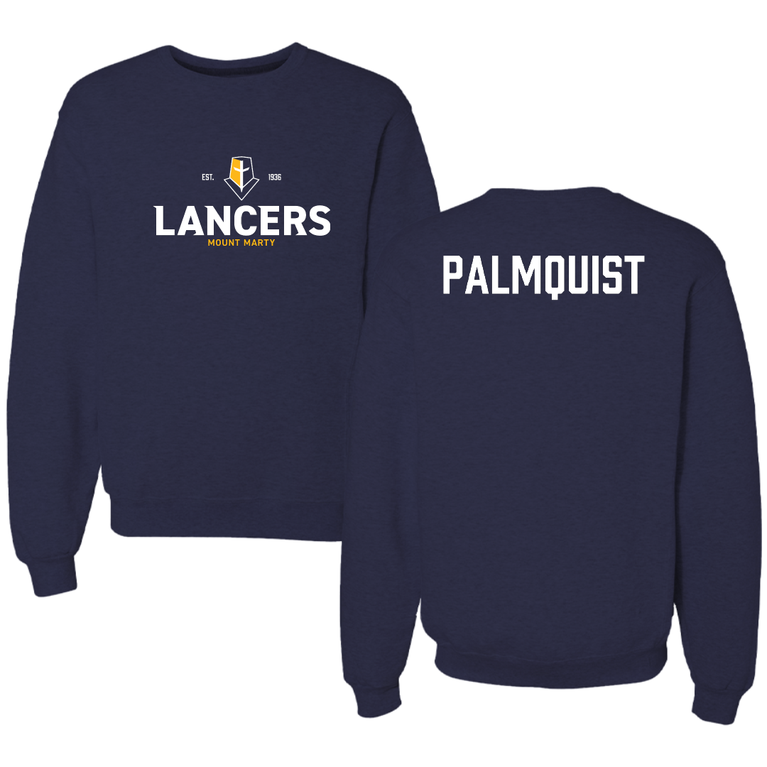 Mount Marty University Golf Navy General Crewneck - Trinity Palmquist