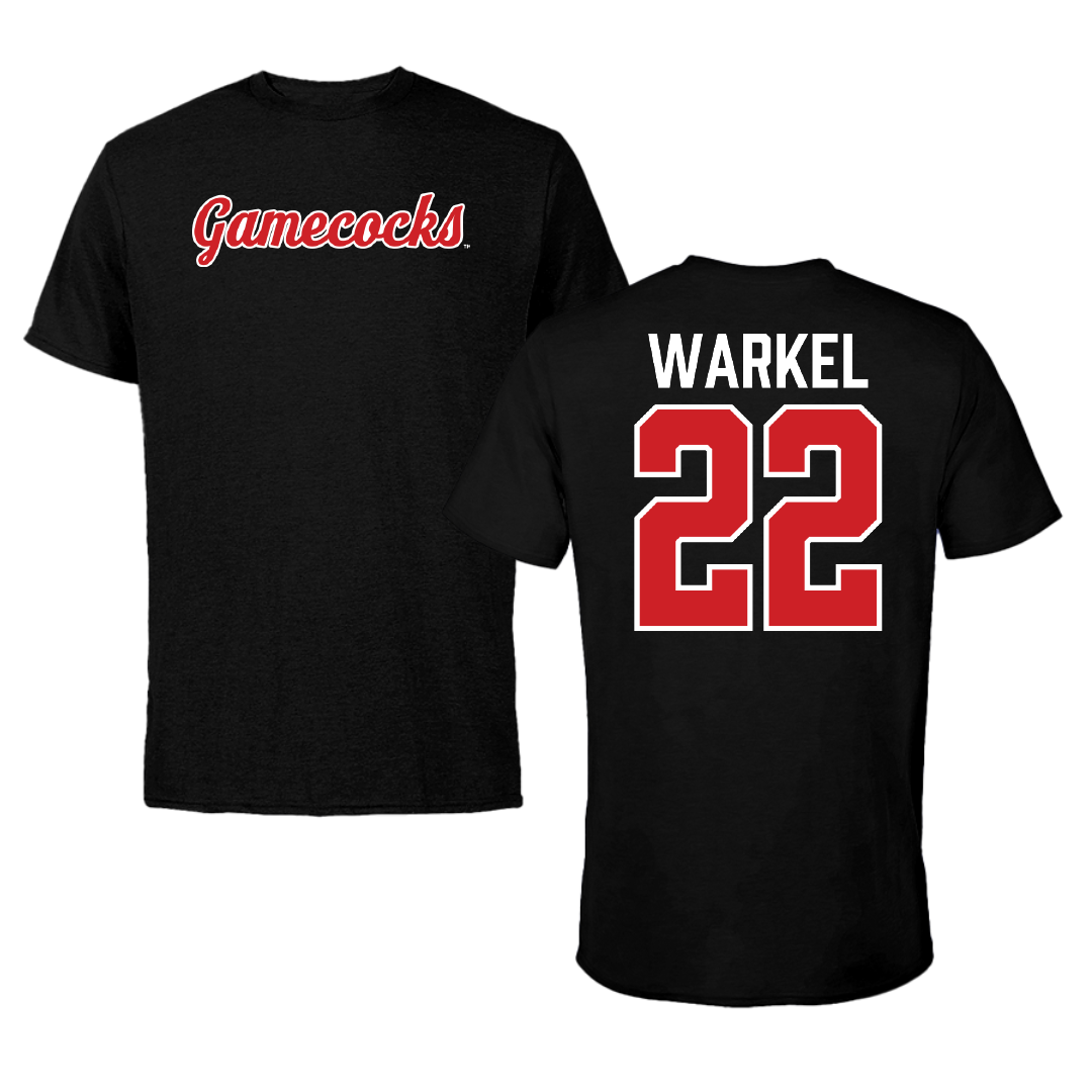 Jacksonville State University Bowling Black Performance Tee - #22 Anna Warkel