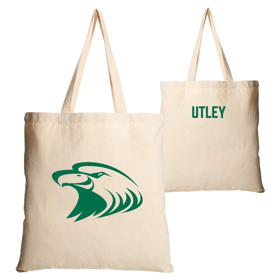 Central Methodist University TF and XC Tan Canvas Tote Bag - Sheridan Utley