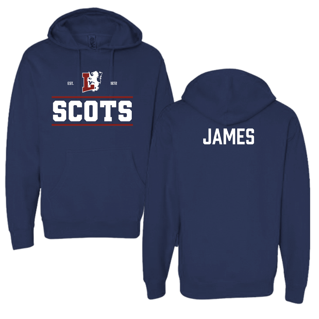 Lyon College Wrestling (W) Navy General Hoodie - D'Mysha James