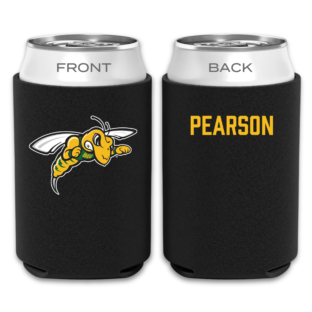 Black Hills State University TF and XC Black Can Cooler - Trennan Pearson
