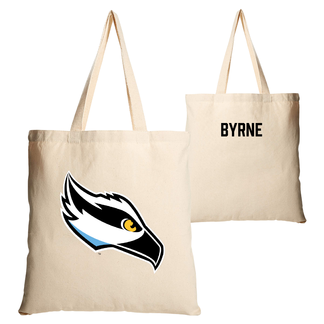 Stockton University Golf (W) Tan Canvas Tote Bag - Elenora Byrne