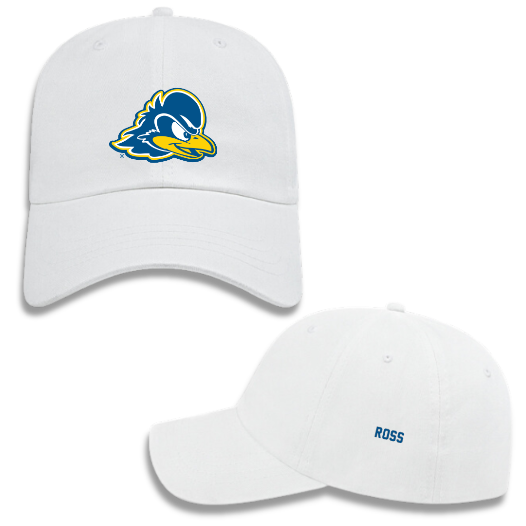 University of Delaware Swimming & Diving White Hat - Brenna Ross
