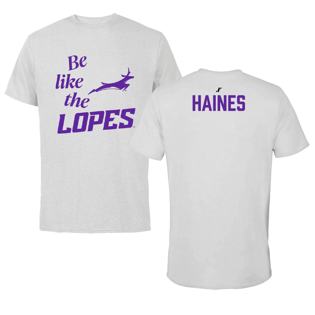 Grand Canyon University Golf (W) Light Gray Be Like Us Tee - Jess Haines