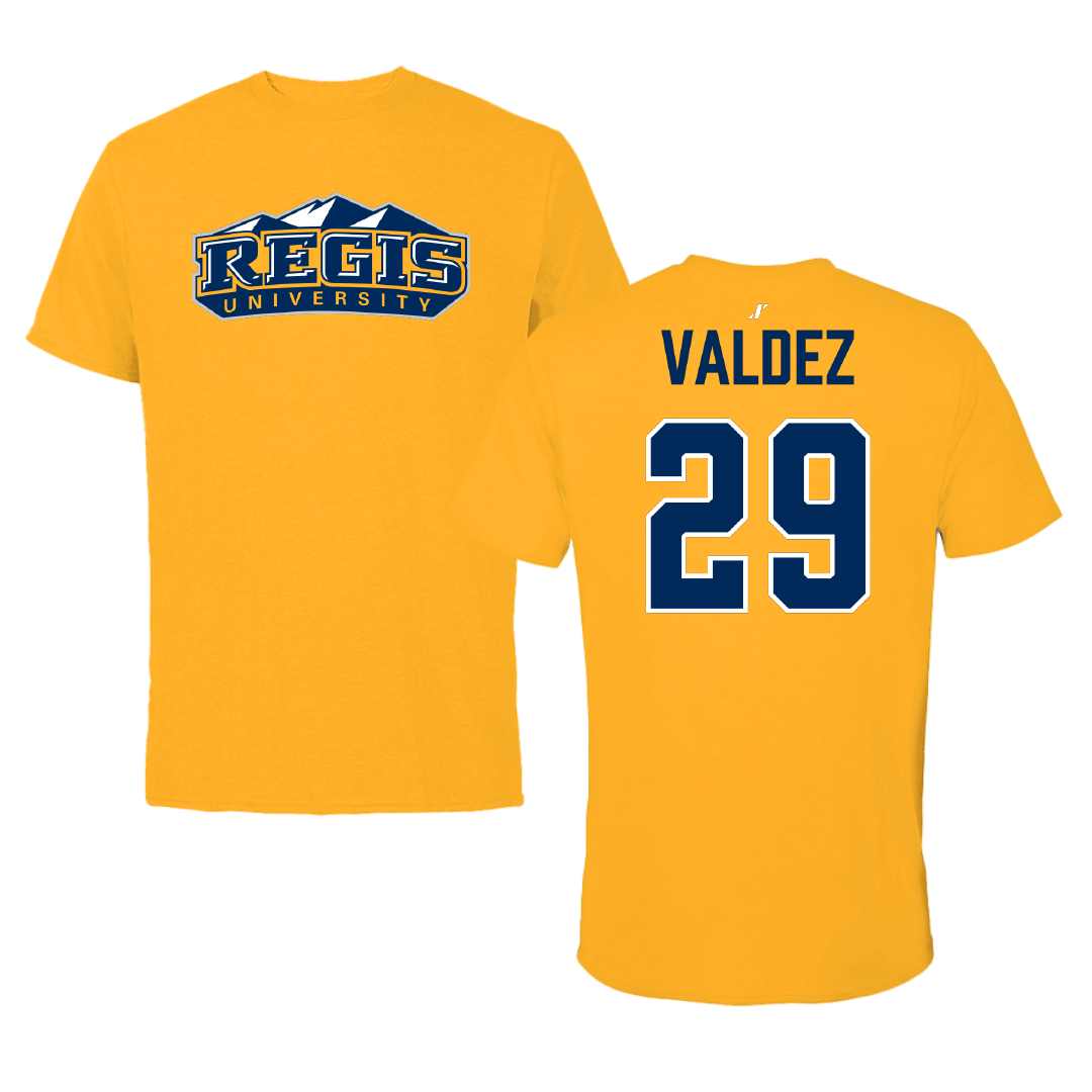Regis University (Colorado) Lacrosse Gold Performance Tee - #29 Alyse Valdez