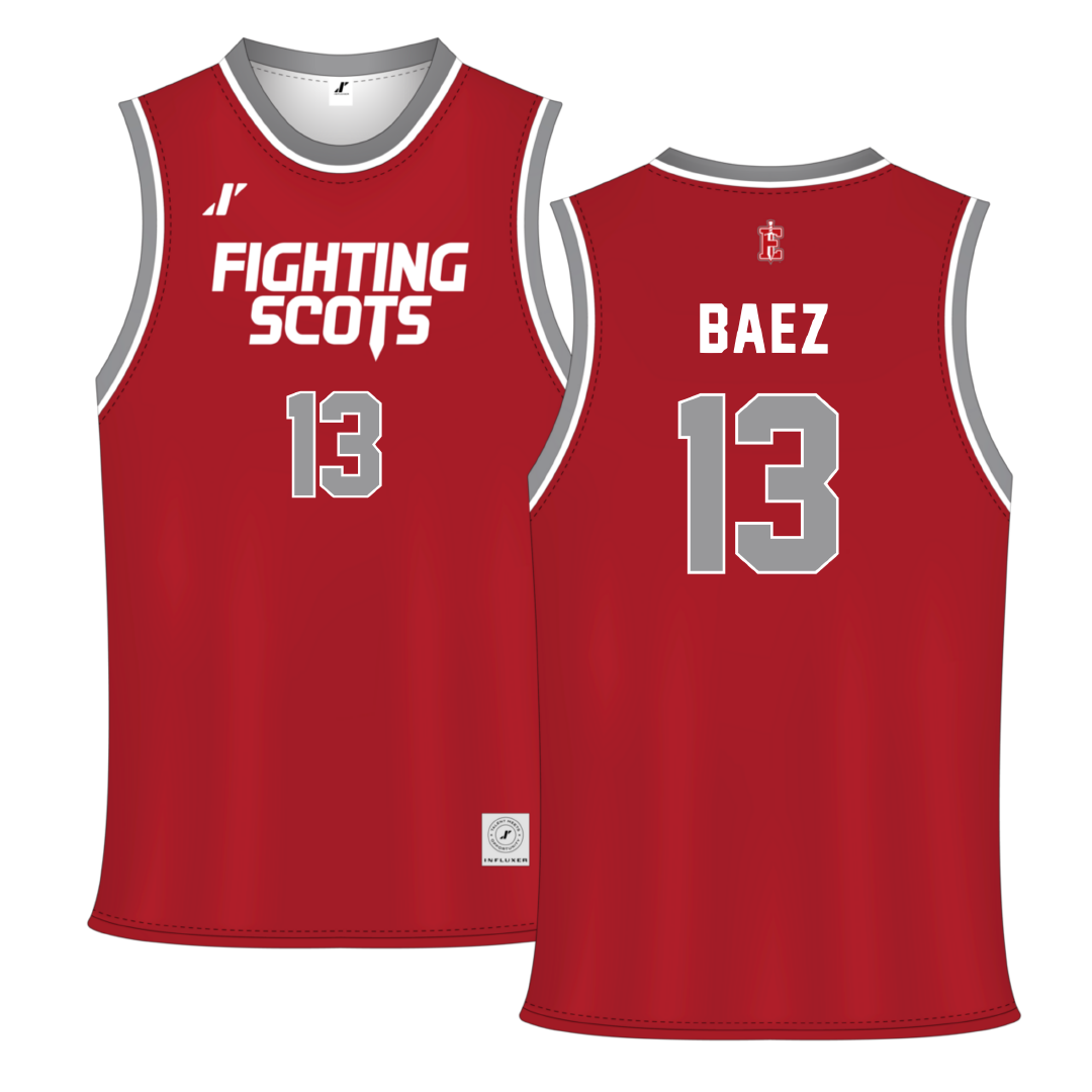 PennWest Edinboro Red Basketball Jersey - #13 Bryce Baez
