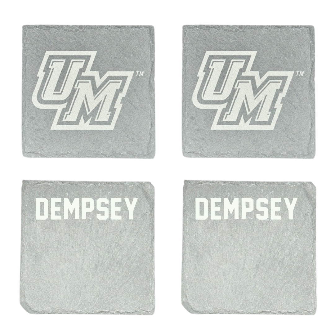 University of Montevallo Wrestling (M) Stone Coaster (4 Pack)  - Nick Dempsey
