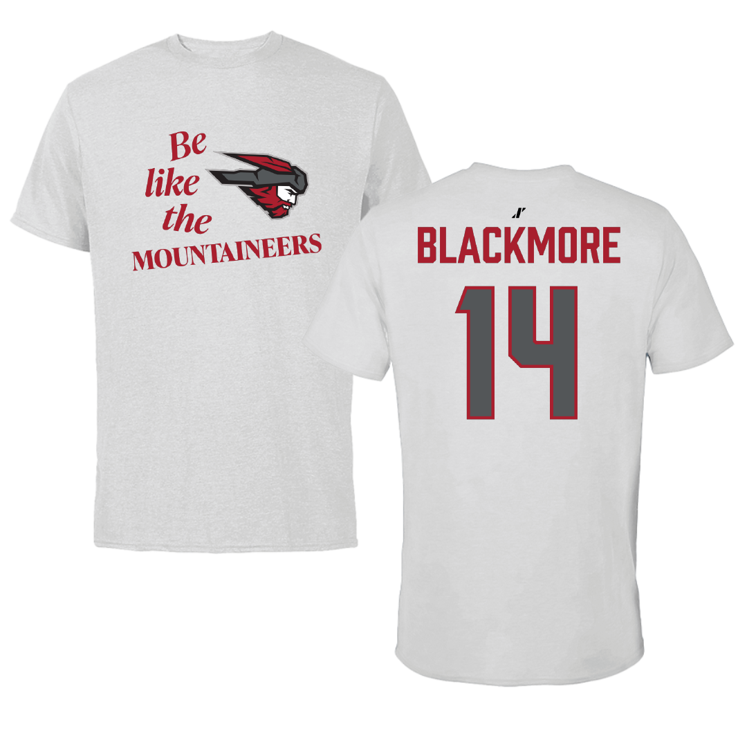 Western Colorado University Basketball (W) Light Gray Be Like Us Tee - #14 Finley Blackmore