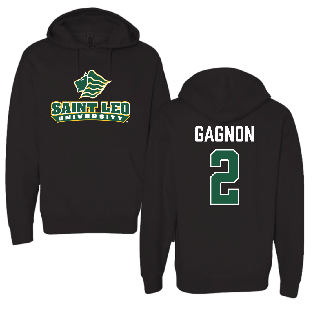 Saint Leo University Basketball (W) Black Hoodie - #2 Jocelyn Gagnon
