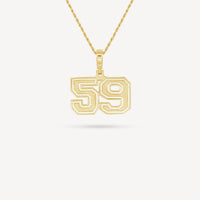 Gold Presidents Pendant and Chain - #59 Quentis Griffin