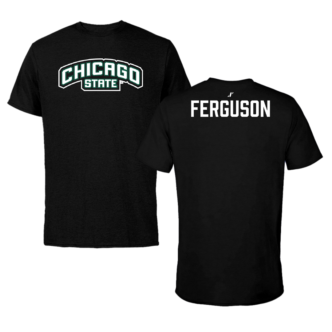 Chicago State University TF and XC Black Tee - Aliyah Ferguson