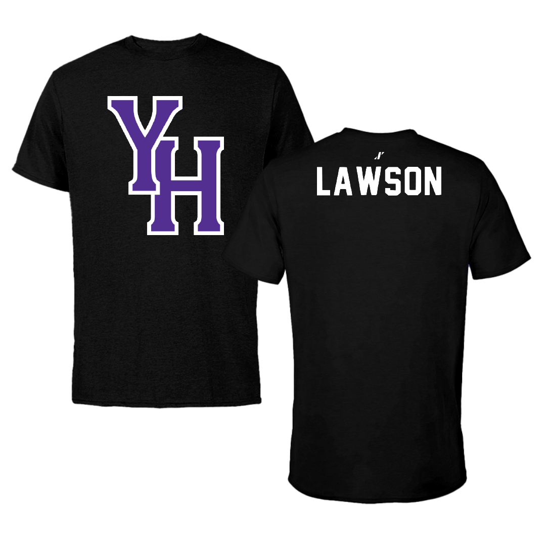 Young Harris College Cheer Black Tee - Genna Lawson