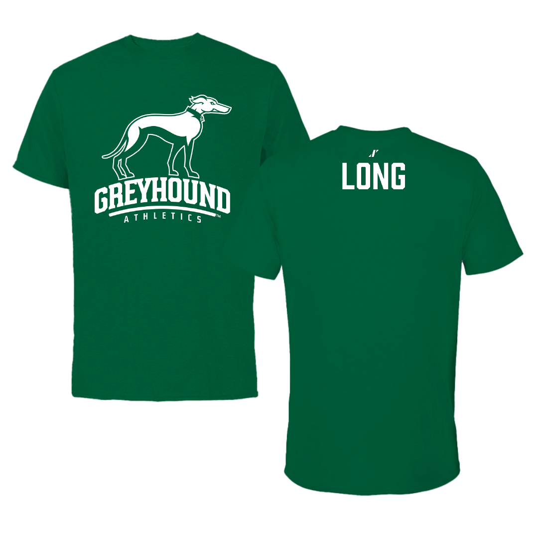 Eastern New Mexico University TF and XC Green Performance Tee - Kyra Long