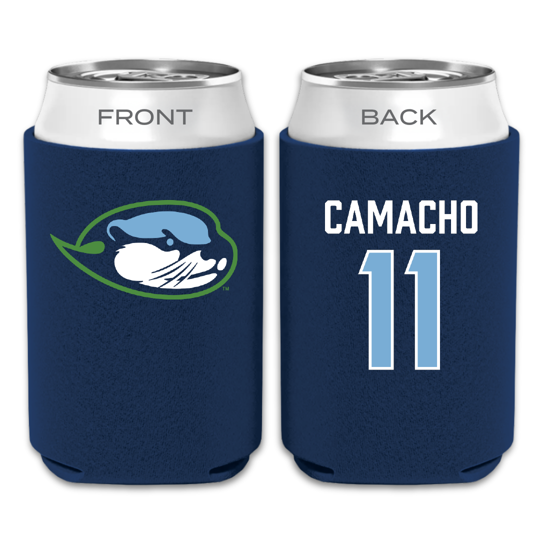Cal State Monterey Bay Volleyball Navy Can Cooler - #11 Macey Camacho