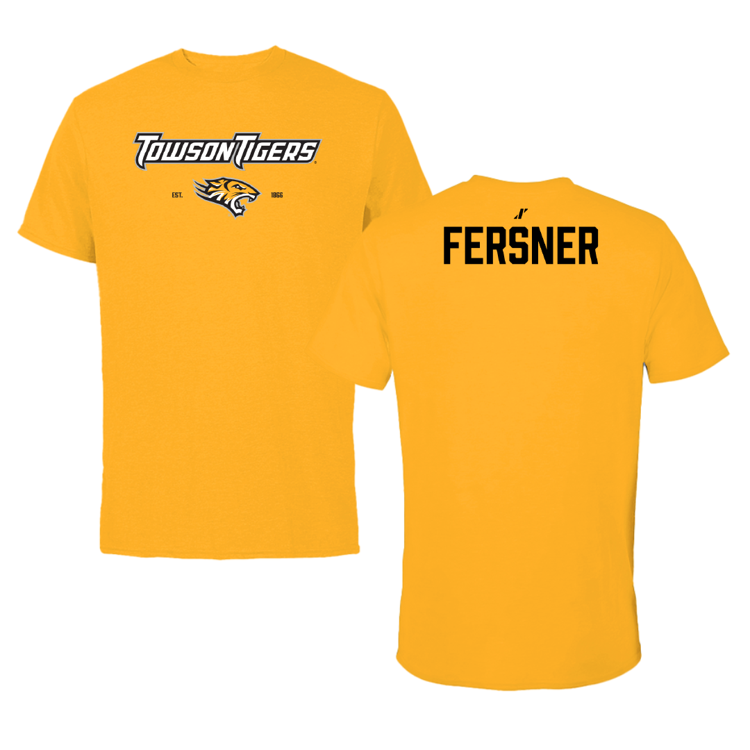 Towson University TF and XC Gold General Tee - Aniyah Fersner