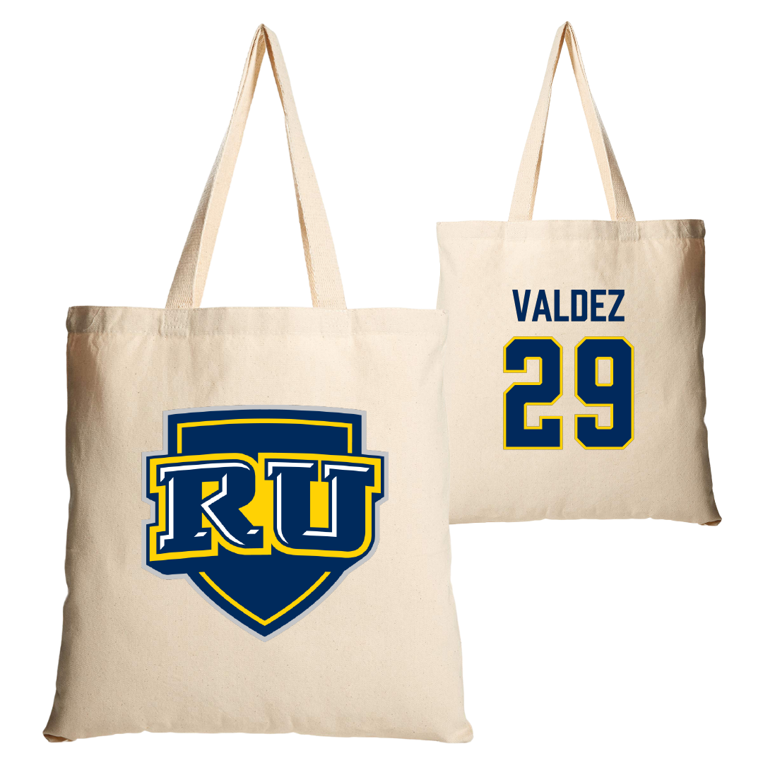 Regis University (Colorado) Lacrosse Tan Canvas Tote Bag - #29 Alyse Valdez