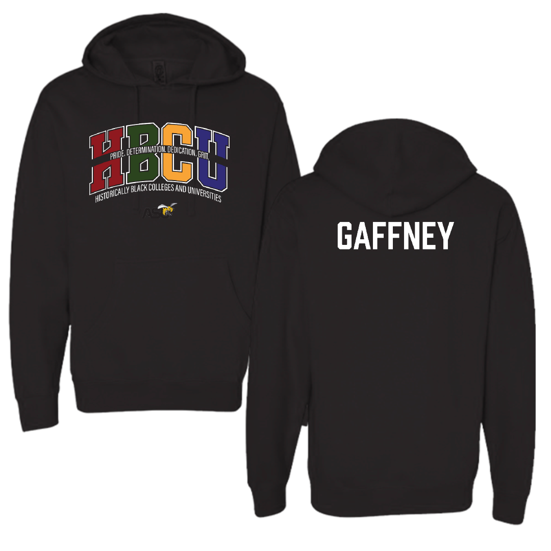 Alabama State University TF and XC Black HBCU Hoodie - Chad Gaffney