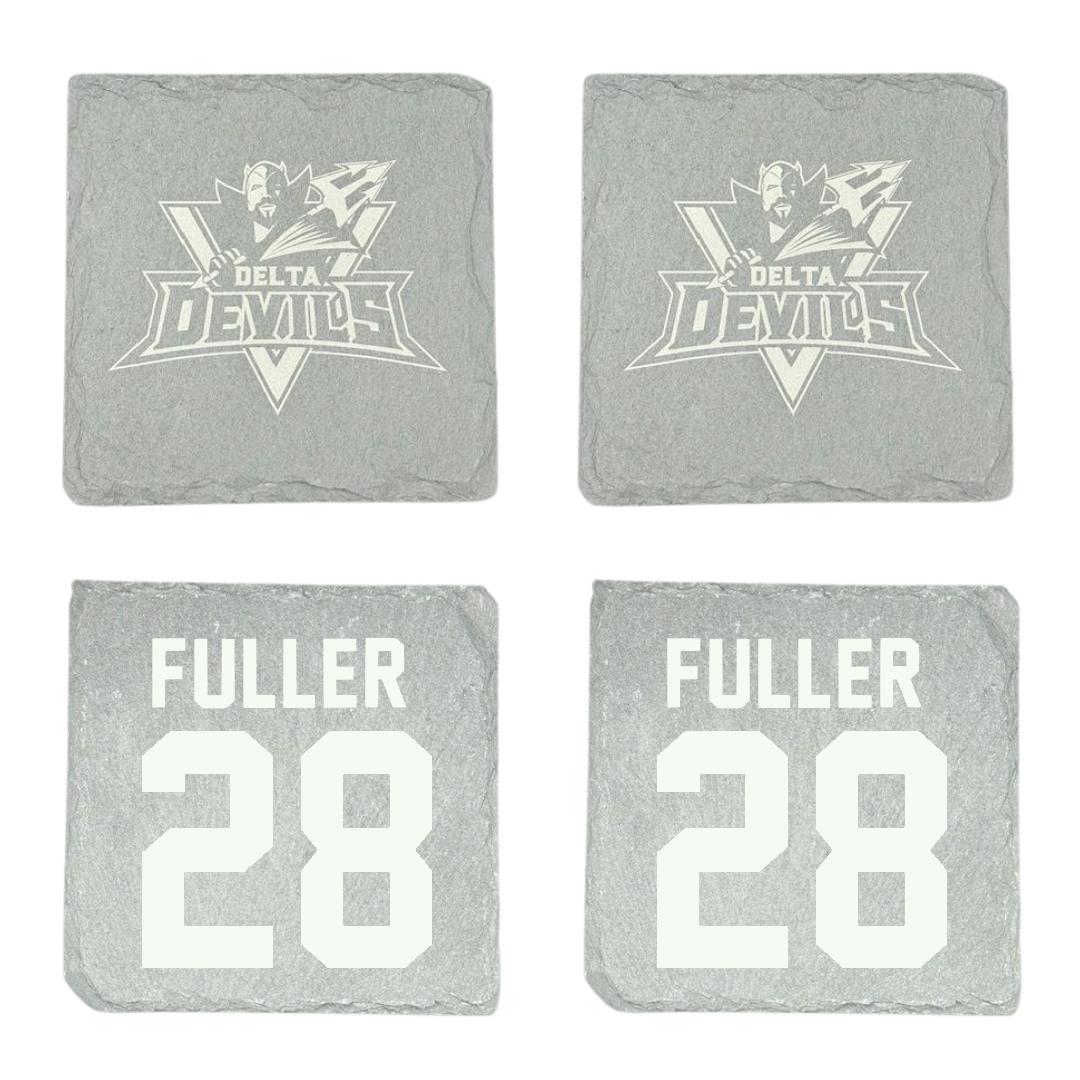 Mississippi Valley State University Baseball Stone Coaster (4 Pack)  - #28 Ethan Fuller