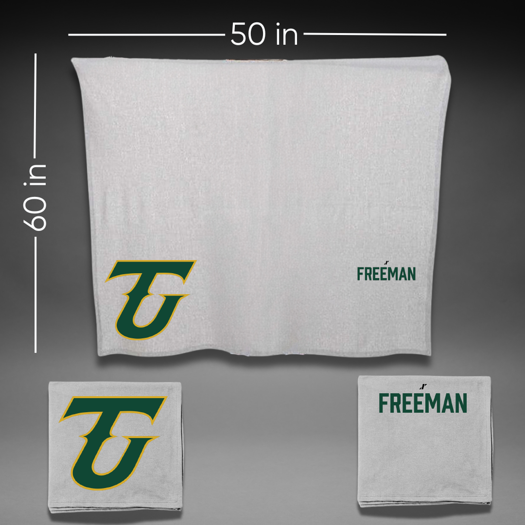Tiffin University TF and XC Gray Blanket - Seth Freeman