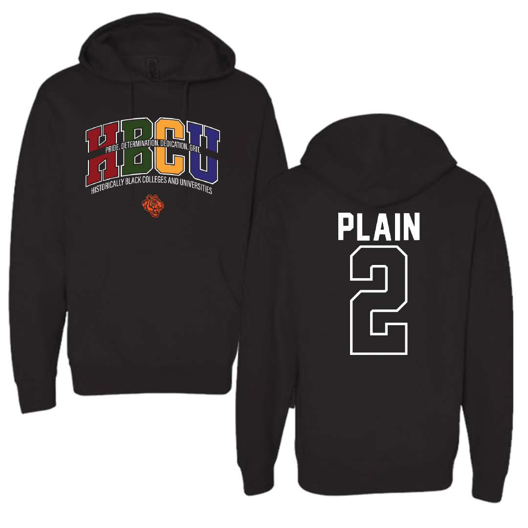 Savannah State University Basketball Black HBCU Hoodie - #2 Ayjay Plain