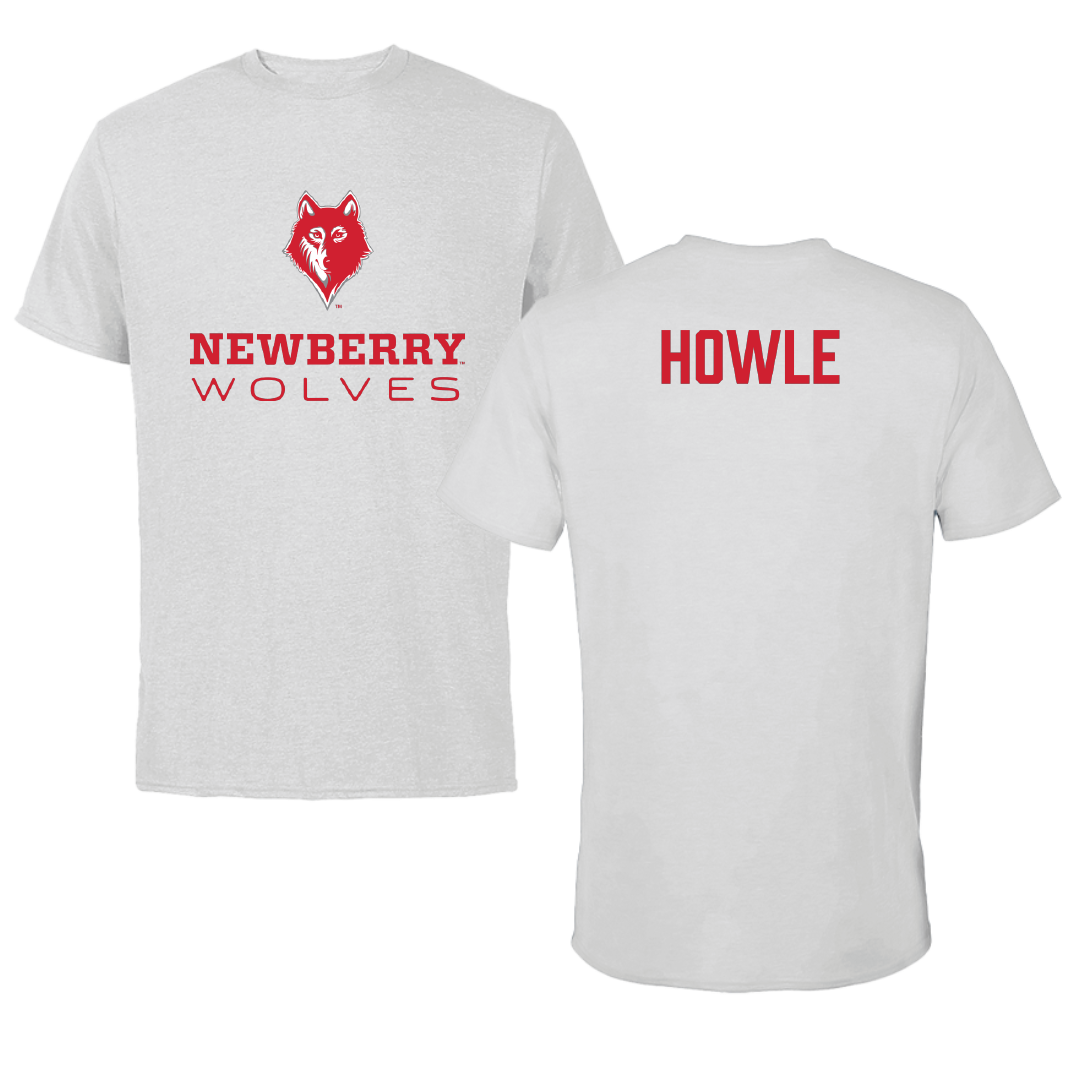 Newberry College TF and XC Light Gray Performance Tee - Addison Howle
