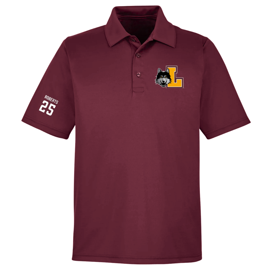 Loyola University-Chicago Soccer (W) Maroon Polo - #25 Emily Roberts