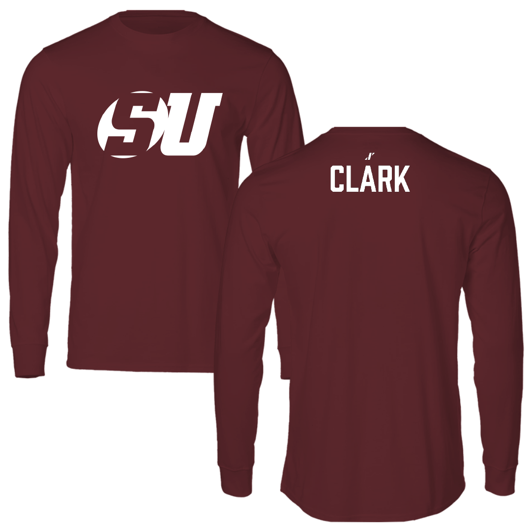 Schreiner University Golf (M) Maroon Performance Long Sleeve - Joseph Clark
