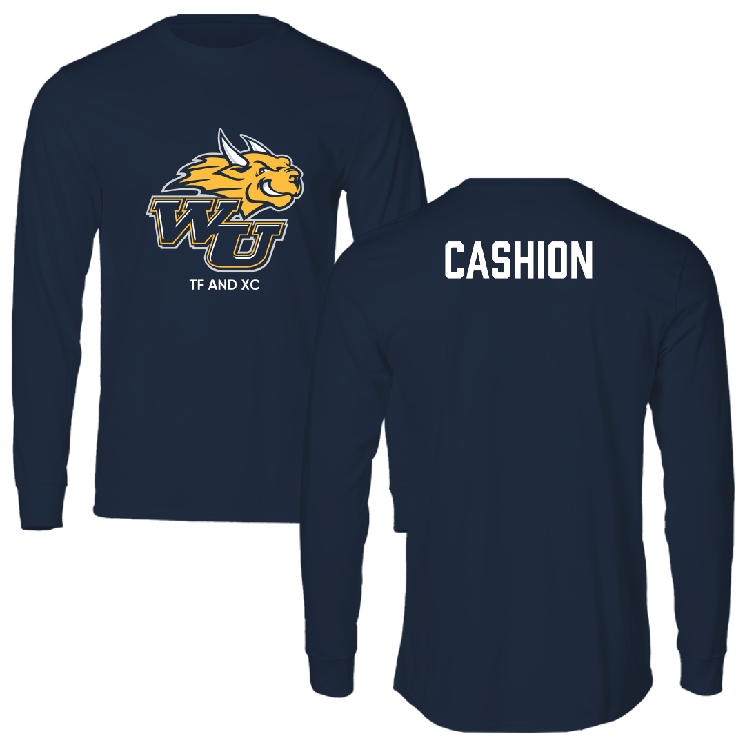 Webster University TF and XC Navy Long Sleeve - Sophia Cashion