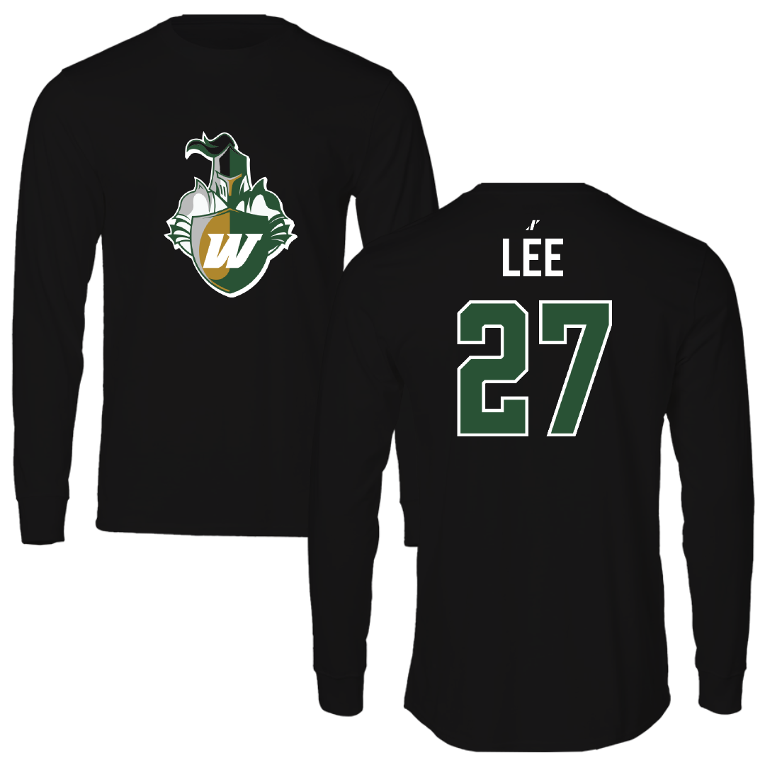Webber International University Football Black Long Sleeve - #27 Jaylin lee