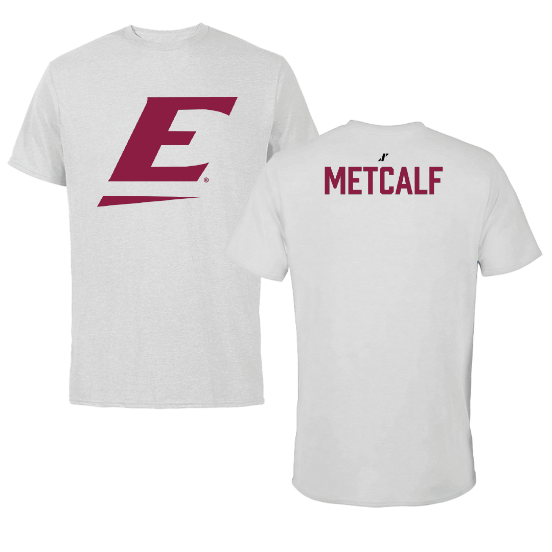 Eastern Kentucky University Cheer Light Gray Performance Tee - Laken Metcalf