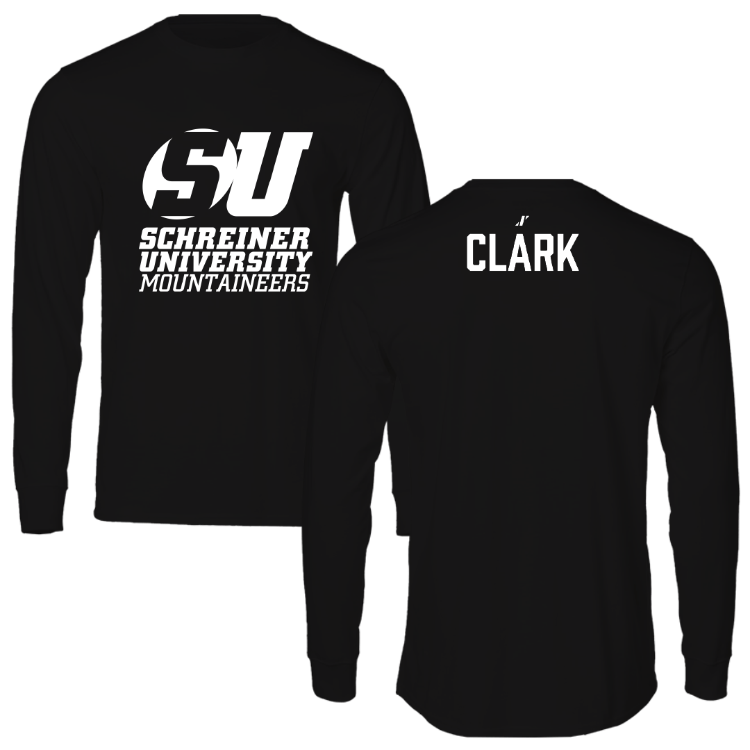 Schreiner University Golf (M) Black Performance Long Sleeve - Joseph Clark
