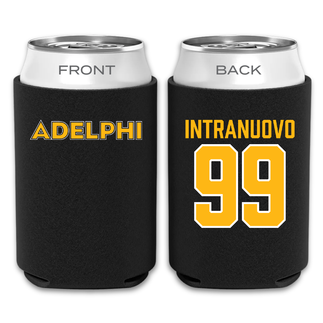 Adelphi University Soccer Black Can Cooler - #99 Gianluca Intranuovo