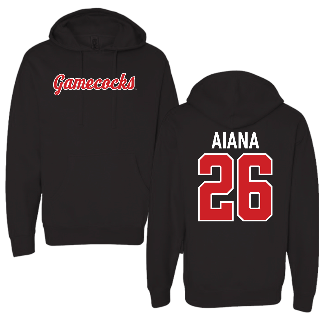 Jacksonville State University Volleyball Black Hoodie - #26 Hana Aiana