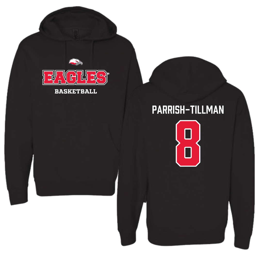 Biola University Basketball (M) Black Hoodie - #8 Tyus Parrish-Tillman