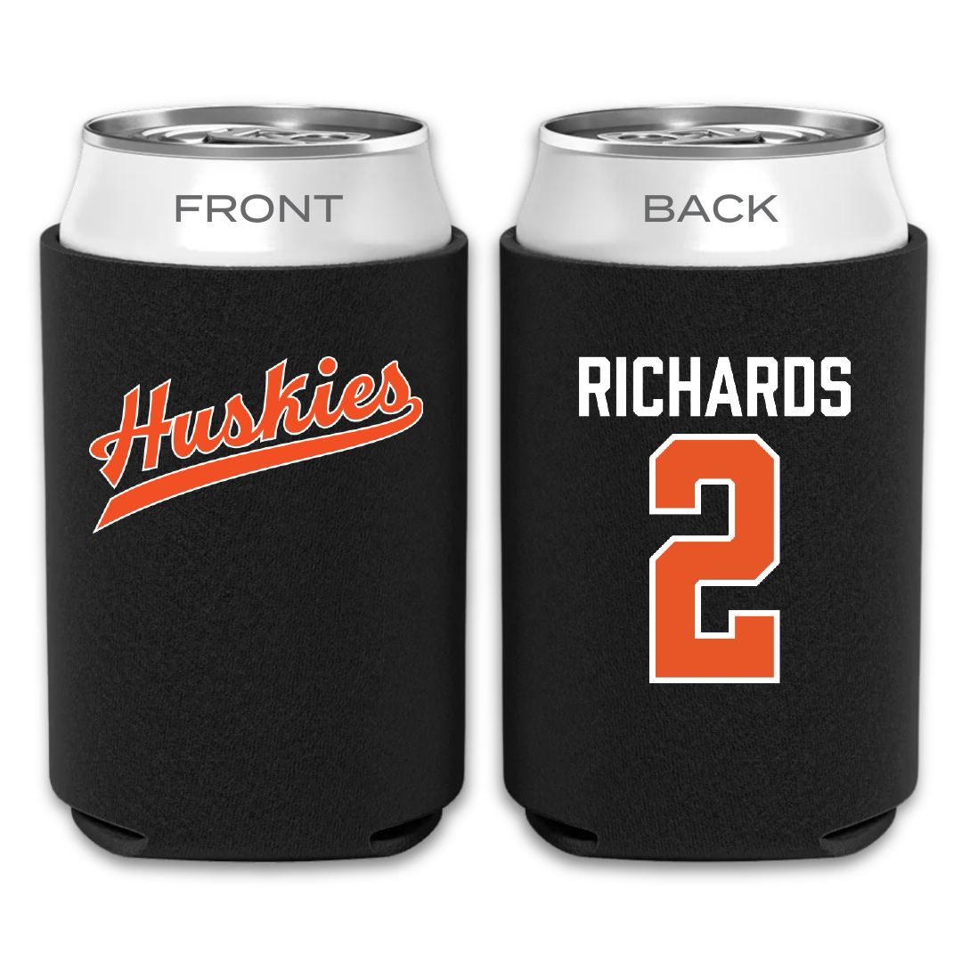 Houston Christian University Volleyball Black Can Cooler - #2 Chloe Richards