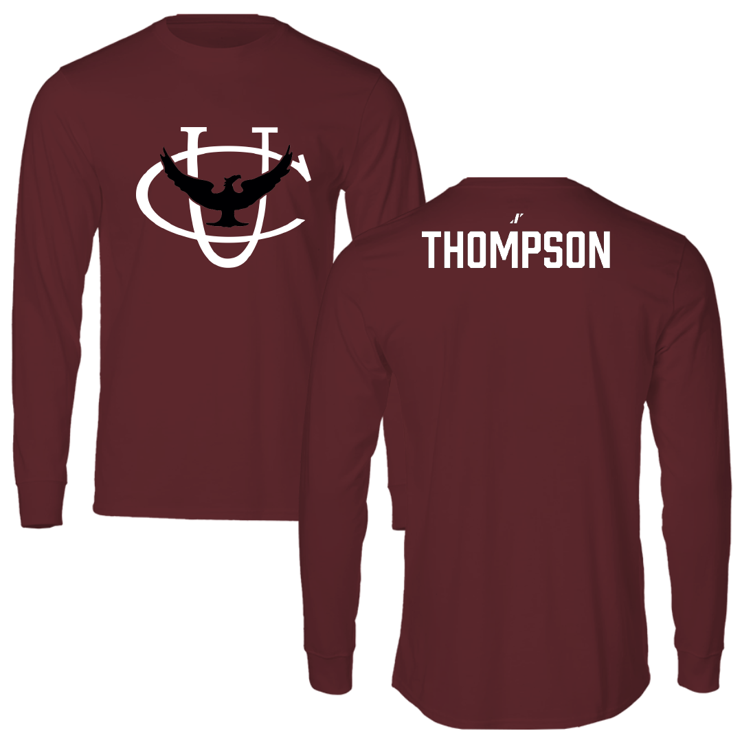 Cumberland University Marching Band Maroon Long Sleeve - Damarcus Thompson