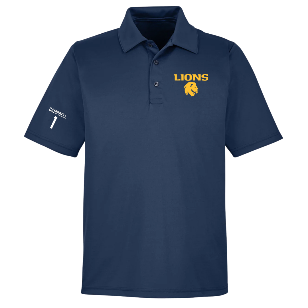 East Texas A&M University Volleyball (W) Navy Polo - #1 Gracie Campbell