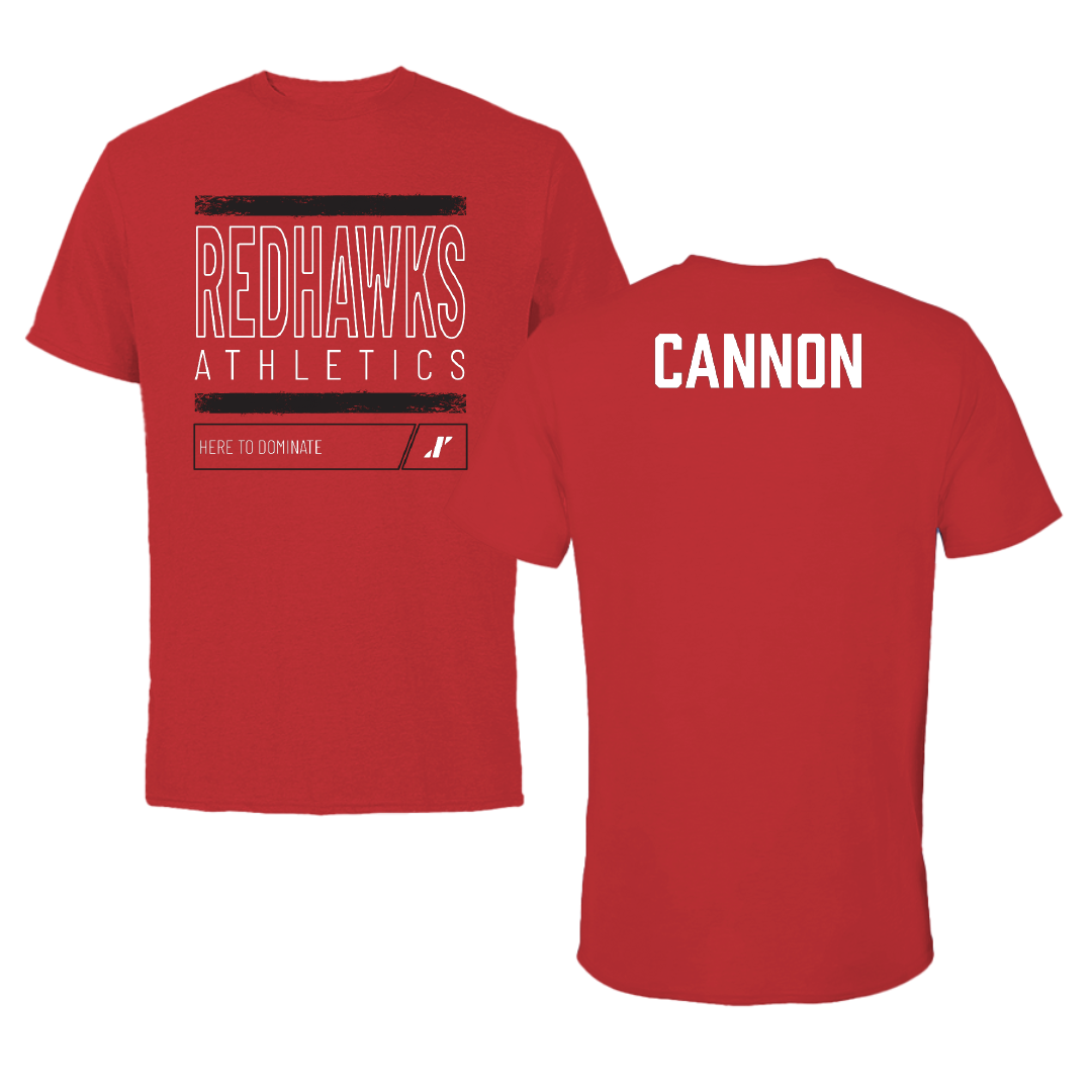 Southeast Missouri State University TF and XC Red Dominate Tee - Jake Cannon