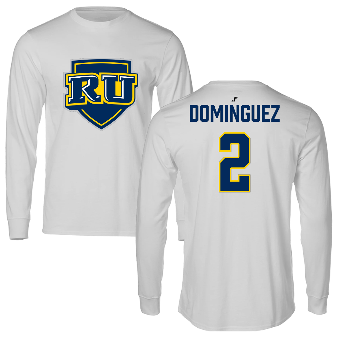Regis University (Colorado) Softball Light Gray Performance Long Sleeve - #2 Enyssa Dominguez