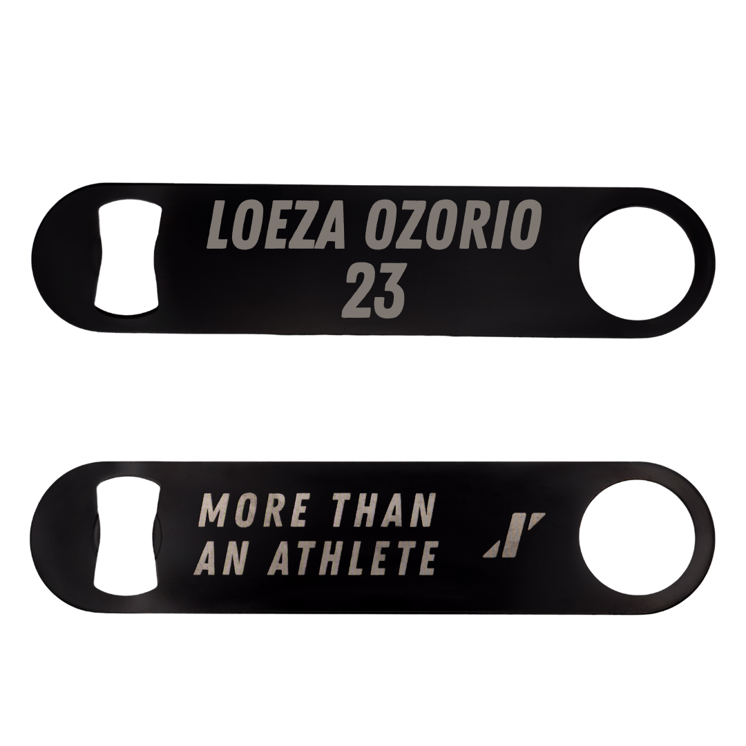 McKendree University Rugby Black Bottle Opener - #23 Gloria Loeza Ozorio