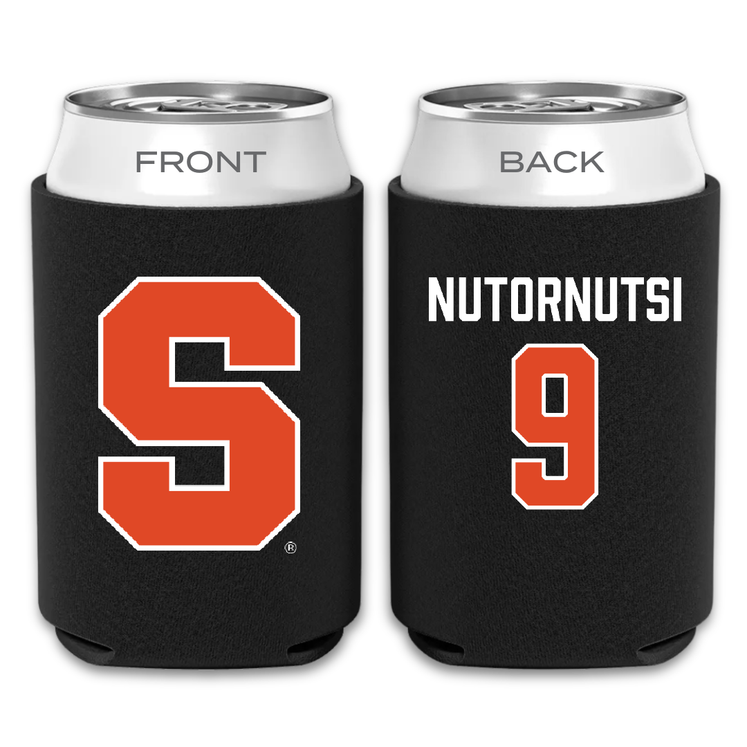 Syracuse University Soccer Black Can Cooler - #9 Bright Nutornutsi