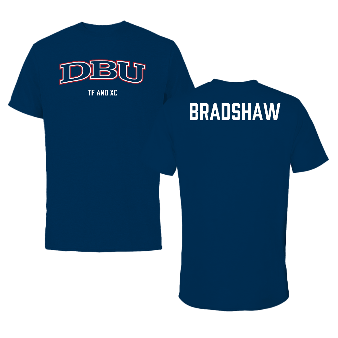 Dallas Baptist University TF and XC Navy Tee - Abbey Bradshaw