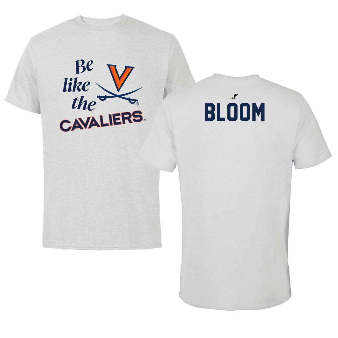 University of Virginia Rowing Light Gray Be Like Us Performance Tee - Elena Bloom
